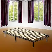 King Single Metal Bed Frame with Black Finish - Bedroom Furniture