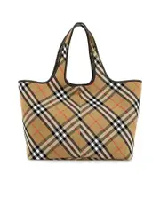 Burberry Medium Checkered Tote