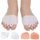 Gel Silicone Toes Protector Straightener Spreader Separator Bunion Corrector＊
