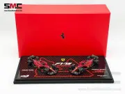 Ferrari F1-75 #16 Charles Leclerc & 55 Carlos Sainz Bahrain Set F1 2022 1:43 BBR