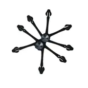Universal Portable Adjustable OCTOPUS Phone Tripod Phone Holder Camera Holder for Smart Phone BLACK COLOR