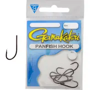 Gamakatsu Panfish Black Fishing Hooks Size 10 to 2