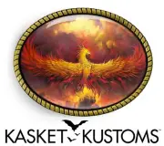 Phoenix Rising Belt Buckle - Strength Courage Handmade Belt Buckle - 632