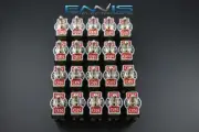 20 PCS TOGGLE SWITCH DPDT CENTER OFF TOGGLE 3 AMP 250V 6 AMP 125V 6 PIN EC-1500