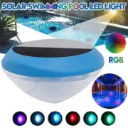 RGB Solar LED Floating Light Colorful Swimming Pool Pond Underwater Lamp IP68