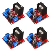 DC Dual H-Bridge Motor Driver Controller Module for Arduino UNO MEGA R3 (4 Pcs)