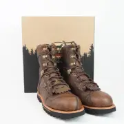 Irish Setter Men's Elk Tracker Hunting Boots in Brown Waterproof Leather Sz 10.5