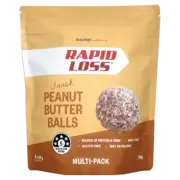 Rapid Loss Peanut Butter Snack Balls 175g Multi-Pack Gluten Free Protein Fibre