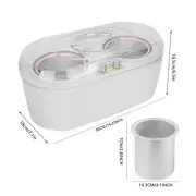 300W Double Wax Heater Adjustable Temperature Professional Hair Removal Wax CHW