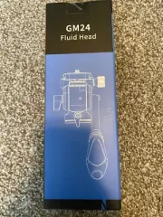 Neewer GM24 Fluid Head Pan Tilt Head with Quick Release Plate and Handle