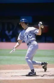 Infielder Jay Bell of the Arizona Diamondbacks in action 1998 Old Photo 6