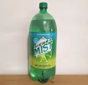 Discontinued Sierra Mist 2 Liter bottle Lemon Lime Rare Pepsi 2/13/2023