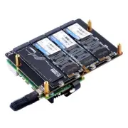 N16 Quad M.2 M-Key NVMe SSD HAT for Raspberry Pi 5, Support M.2 NVMe M-Key