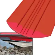 Megaware KeelGuard 6' Red 20806 Boat Marine Hull Bow Portection