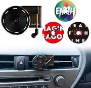 3pcs Car Vent Clip Aromatherapy Fragrance Diffuser, Car Air Diffusers Freshener,Car Retro Air Fresh Clip Perfume Record Player air freshener.