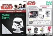 Star Wars StormTrooper Helmet Metal Earth 3-D Laser Cut Steel Model Kit #MMS316