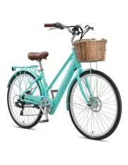 [Progear] E-Classique Vintage Retro 250w Electric Bike 700x17 Inch in Seaform