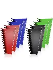 104-Slot Metal Wrench Organizer, Heavy Duty Wrench Organizer Tray for Tool Box,