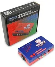 BITFUNX RetroScaler A/V to HDMI Converter for Retro Game Console - Supports 2X Line Doubler and Filter/Pass-Through Modes, Video Game Adapter with No Lag, for PS2/N64/NES/Dreamcast/Saturn/MD1/MD2/SFC