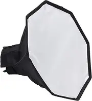 Binxind 30Cm Octagon Universal Mini Softbox Flash Diffuser Portable Camera Soft Box for Speedlite Photo Studio