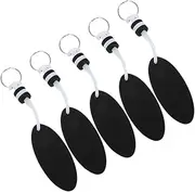 5Pcs Floating Keychains Bright Shape Key Holders for Outdoor Water Sports for Boating Fishing Rafting Sailing Surfing Prevents Key Loss Water