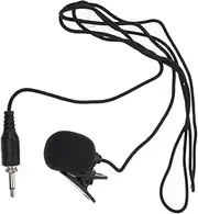 HONITANO Compact Microphone 3.5mm Thread Clip on Lapel Mic for Smartphones Tablets Computers Easy Plug Play