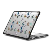 MacBook Pro 13-inch (M1 / M2 / Intel) Impact Case Noir Butterfly