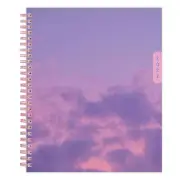 Blue Sky Planner Notebook Others Wire 2022 Monthly Weekly Dated 7"x9" Frosted