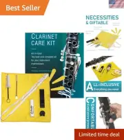 Must-Have Clarinet Care Bundle: Brushes, Cork Grease & Microfiber Cloth
