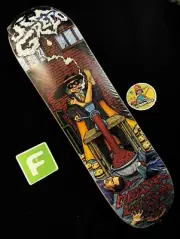 SUPER RARE Jim Greco McDonalds Hamburglar Massacre Deathwish Skateboard Deck
