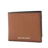 在飛比找PChome24h購物優惠-MICHAEL KORS 男款 燙印LOGO防刮皮革零錢袋短