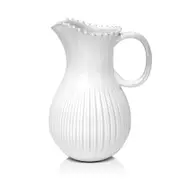Costa Nova White Pearl Pitcher