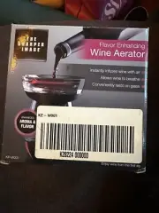 The Sharper Image Flavor Enhancing Wine Aerator New!!! Fast Shipping!!