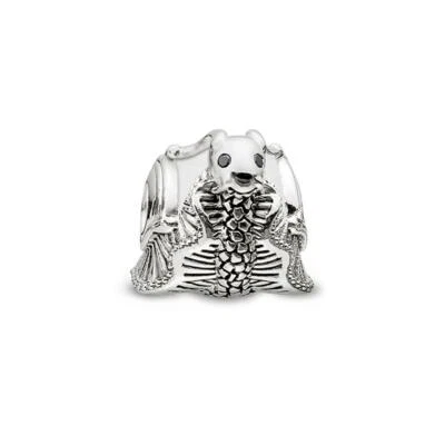 Thomas Sabo Brand New White Jade Snail Karma Charm Bead K0192 925 Silver