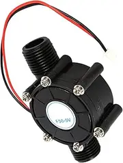 10W Water Turbine Generator,High Power Hydro Generator Mini Hydroelectric Charging Tool for Charging Small Battery DC 5V / 0~80V (5 V)