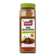 24 oz Badia Jerk Seasoning/Jamaican/Style/Poultry/Meat/Fish/Sazon/No MSG/Kosher