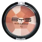 BYS Blush/Bronze 8g Compact Mosaic Face/Cheek Women Makeup Cosmetic Light Glow