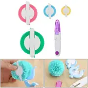 4pcs Pompom Maker, 4 Sizes Maker Set , Ball