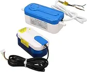 Condensate Pump, 24L/h Mini Split Automatic Condensate Removal Pump with 200mL Water Tank, AC110‑240V Quiet HVAC Condensation Drain Pump for Air Conditioner, Furnace, Dehumidifier