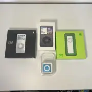 Ultimate Apple iPod Factory Sealed Collection: Classic, Nano, Shuffle, Shuffle