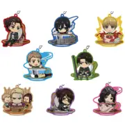 Attack on Titan × Sanrio Trading Acrylic Key Chain Cup in Series 3 AOT Eren Levi