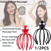 Electric Octopus Claw Scalp Massager Head Therapeutic Scratcher Relief Hands