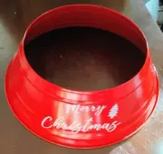 NEW Red Mini Christmas Tree Metal Collar 9 inch - FREE Shipping!!!!