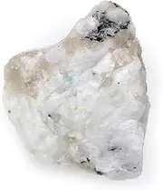 Rockhound's 1st Choice Rock Tumbler Gem Refill Kit - Natural Moonstone Rough from India - 8 oz New!