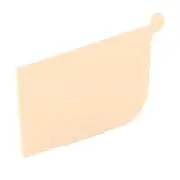 QLD NEW Stratco Quad Gutter 125 Stop End Smooth Cream