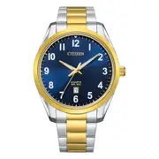 Citizen Dress Quartz Men's Blue Watch BI1036-57L Stainless Steel 4974374309372