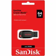SanDisk Cruzer Blade 64GB USB 2.0 Flash Drive Thumb Memory Stick Pen SCDZ50 64G