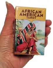 Small AFRICAN AMERICAN TAROT Guidebook+78 Cards LoScarabeo Pocket Size NEW