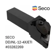 SECO DDJNL-12-4XJETI INDEXABLE TURNING TOOL HOLDER 3/4" SHANK #03282269