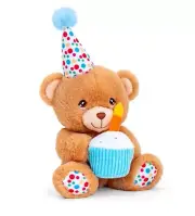 Keeleco Birthday Teddy Bear Soft Toy Eco-friendly Gift